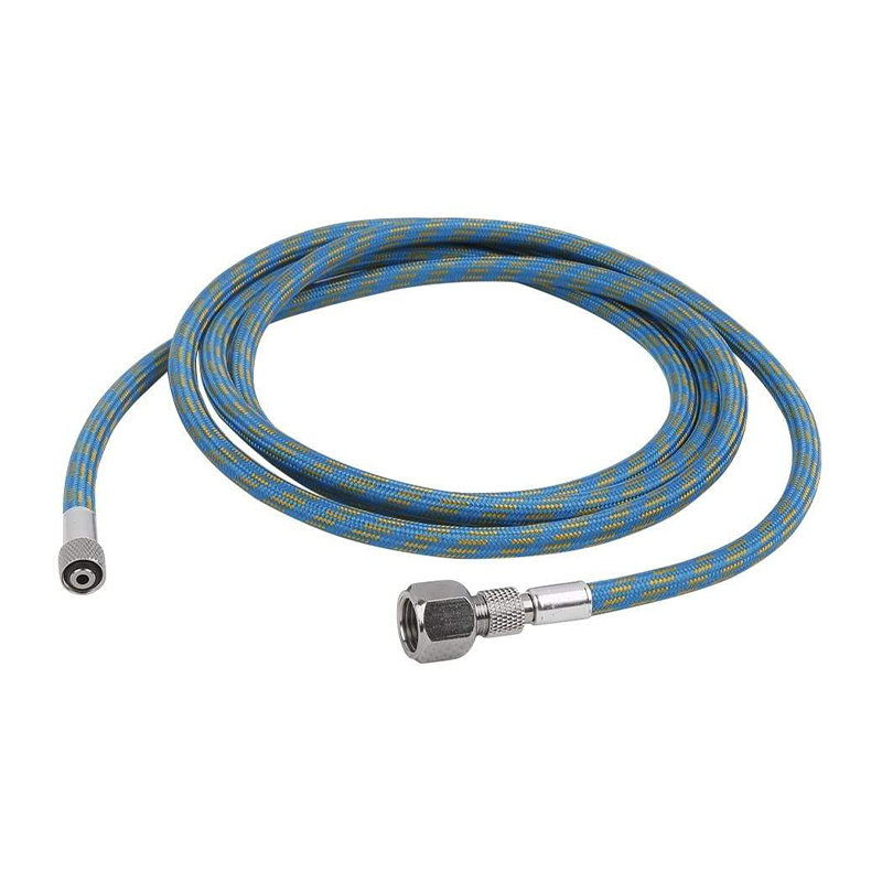 Tambuco di aerografo intrecciato in nylon da 6 piedi con raccordi di dimensioni standard da 1/8 