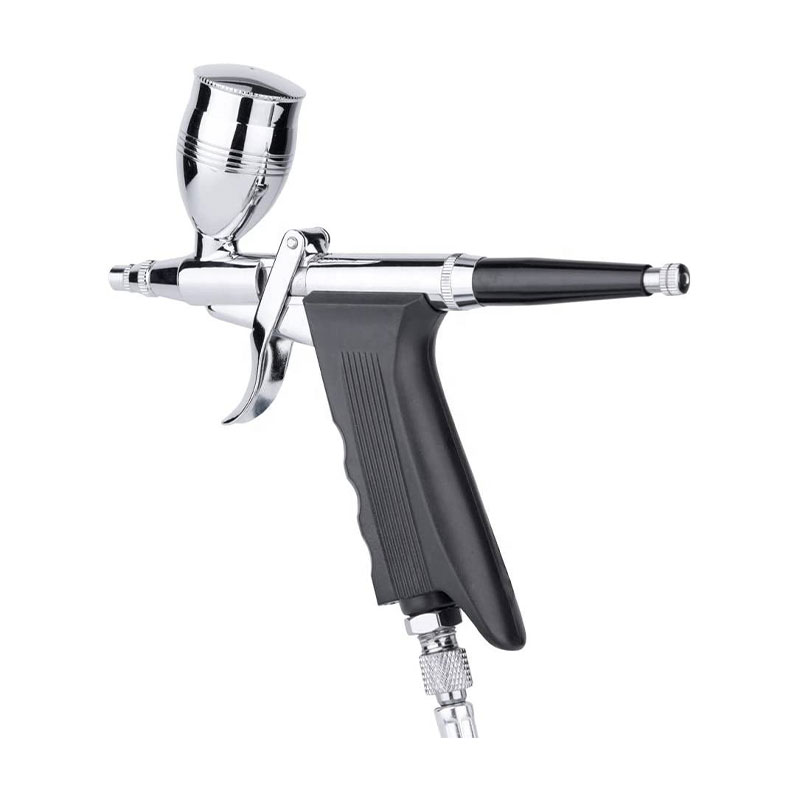 Spruzzatore aerografo a doppia azione Spruzzatore a pistola, 2cc, 5cc e 13cc con 3 diverse tazze