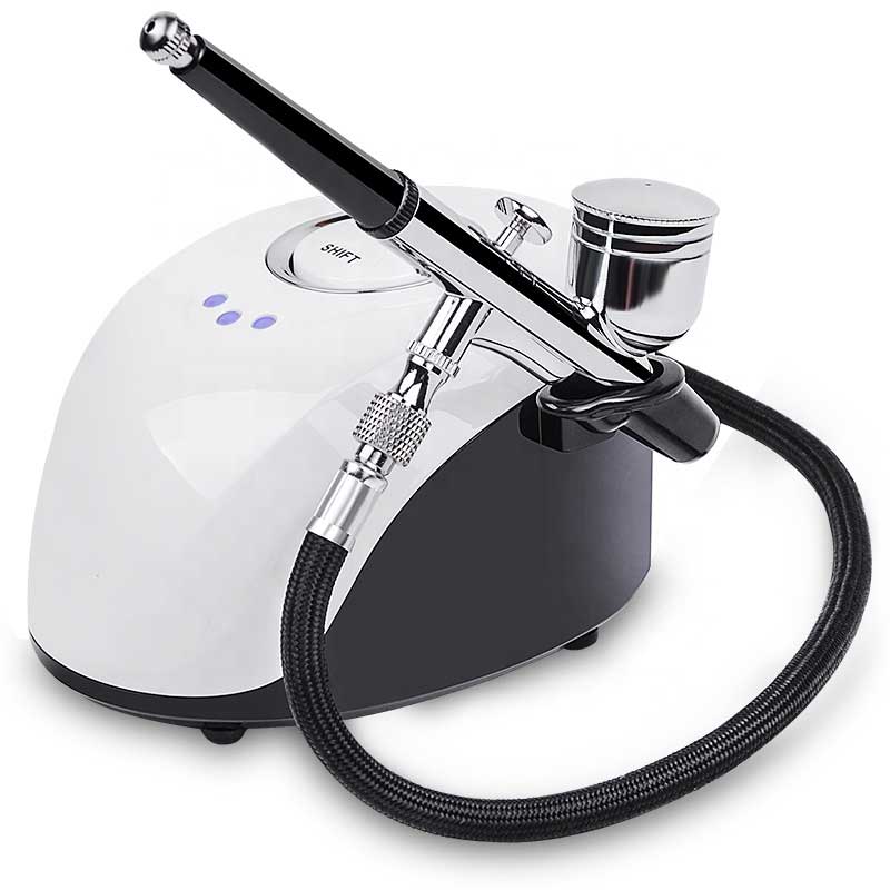 Kit set compressore aerografo multiuso per nail art, tatuaggio, decorazione di torte e aerografo per il trucco